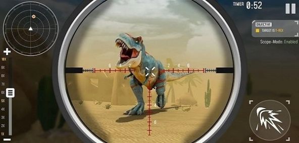 狙击手恐龙狩猎3D官网版截图1