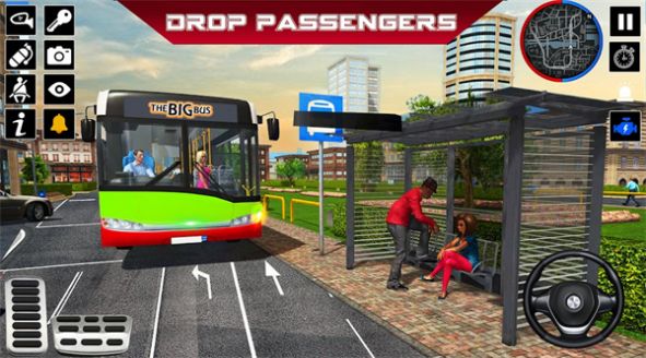 巴士现代模拟教练游戏截图3