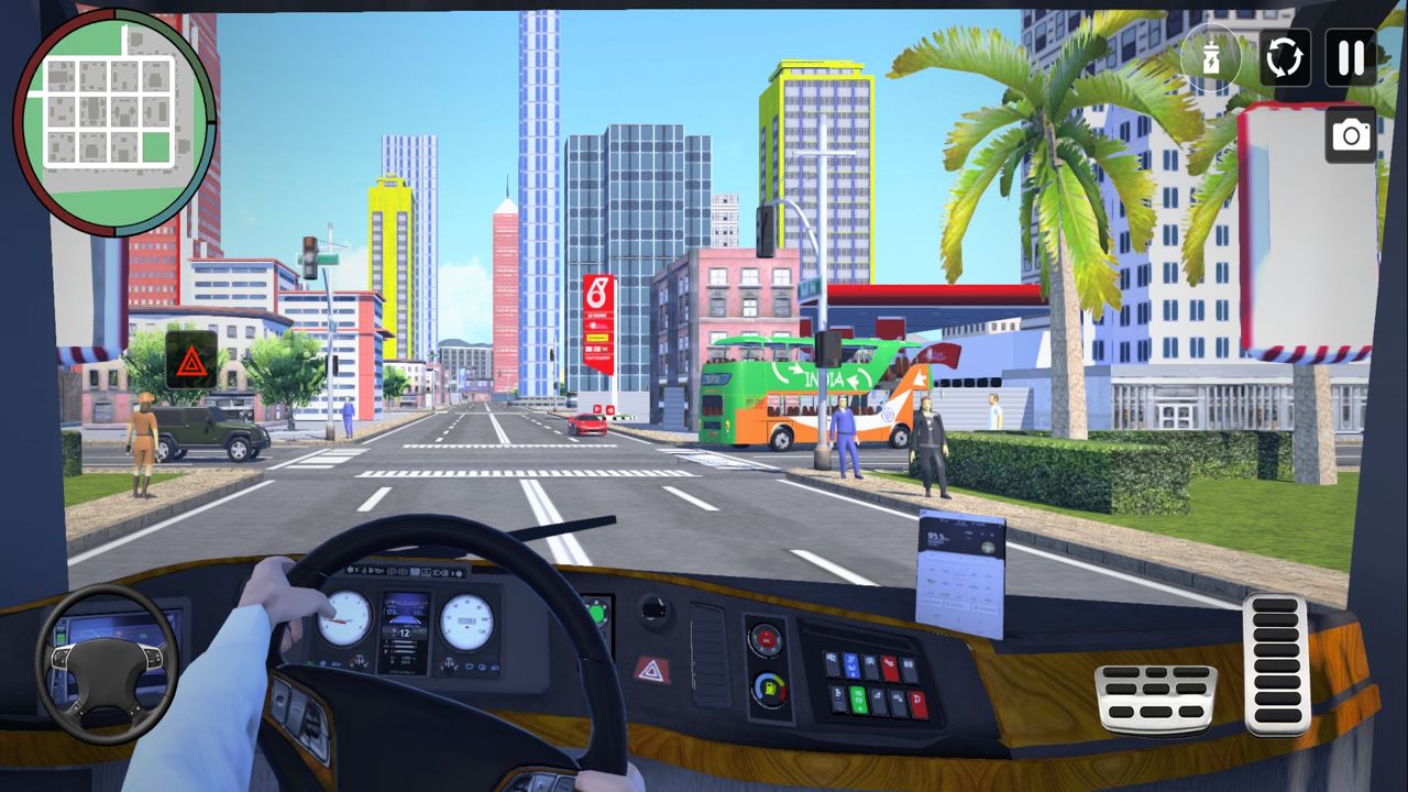 巴士模拟器终极骑行手机版截图2